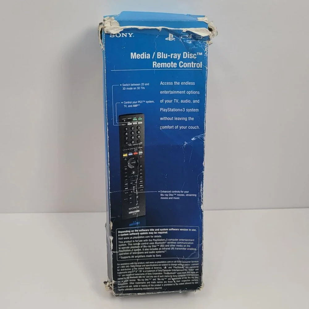 Sony PS3 Media/Blu-ray Disc Remote Control